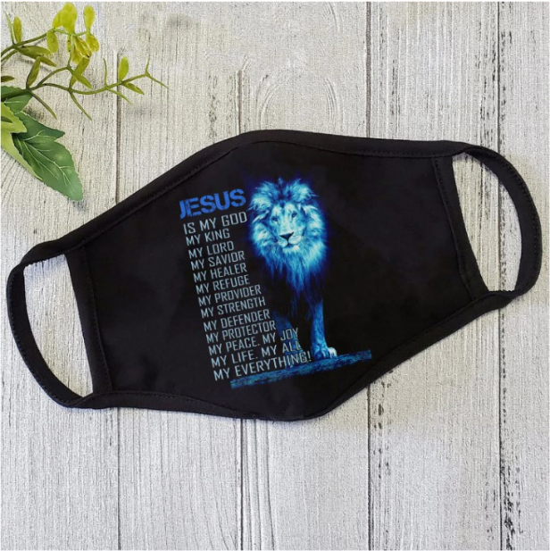 Jesus Face Mask TQH