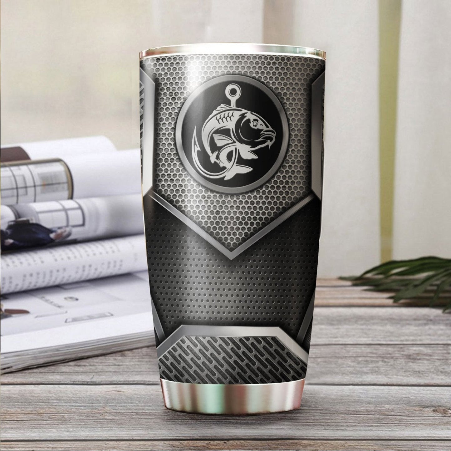 Carp Fishing Metal Stainless Steel Tumbler 20 Oz HC27501 - Amaze Styleโข-Tumbler