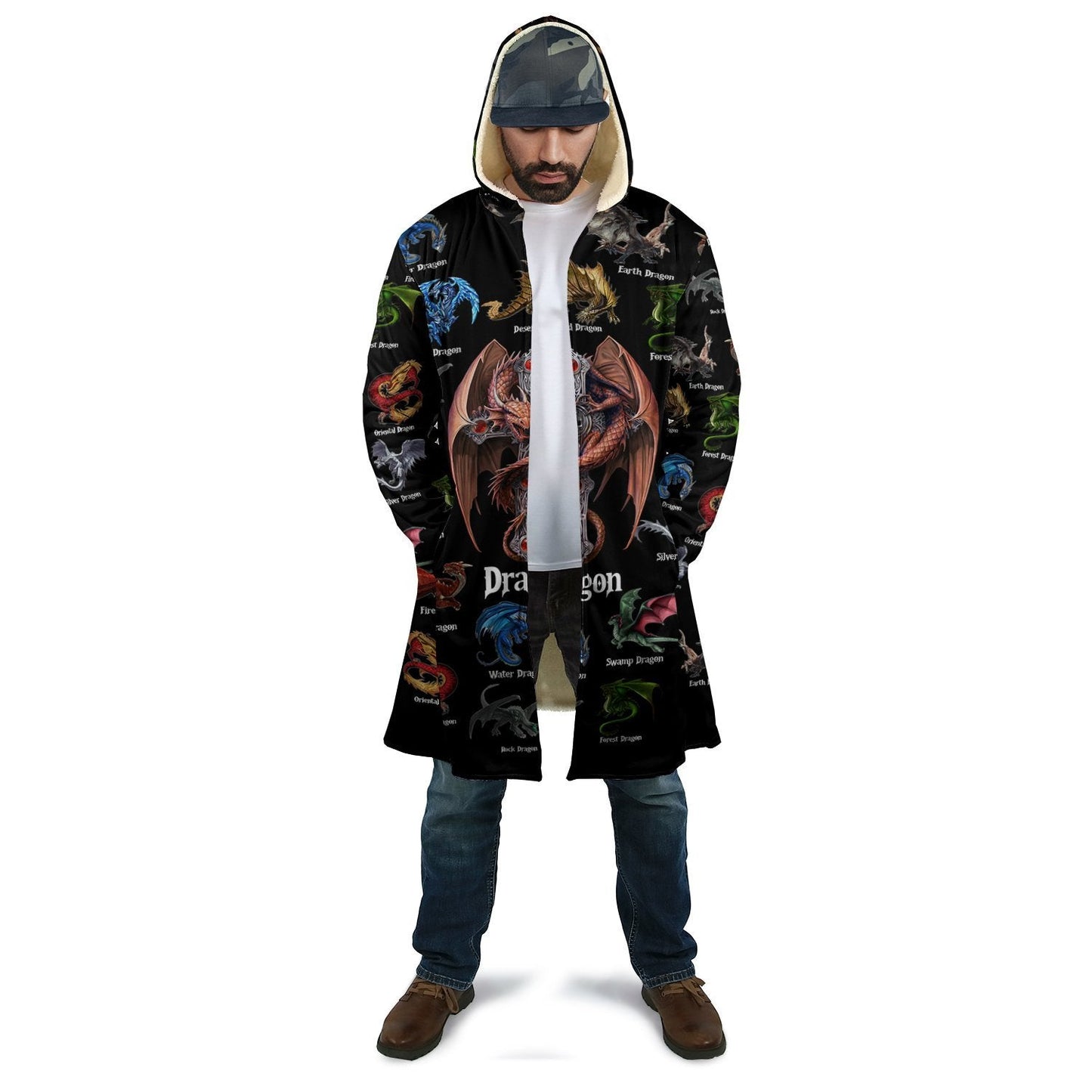 Dragon 3D All Over Printed Shirts For Men and Women