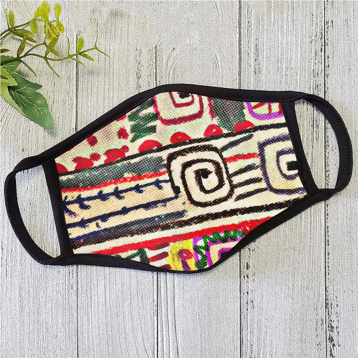 Native Pattern Face Mask TT