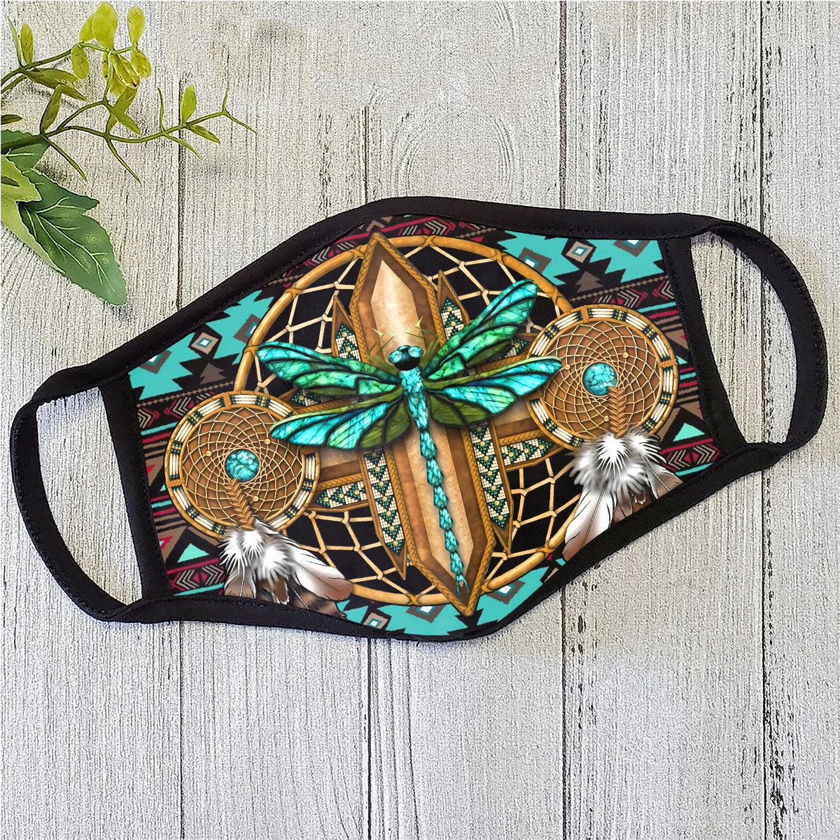 Native Pattern Face Mask TT