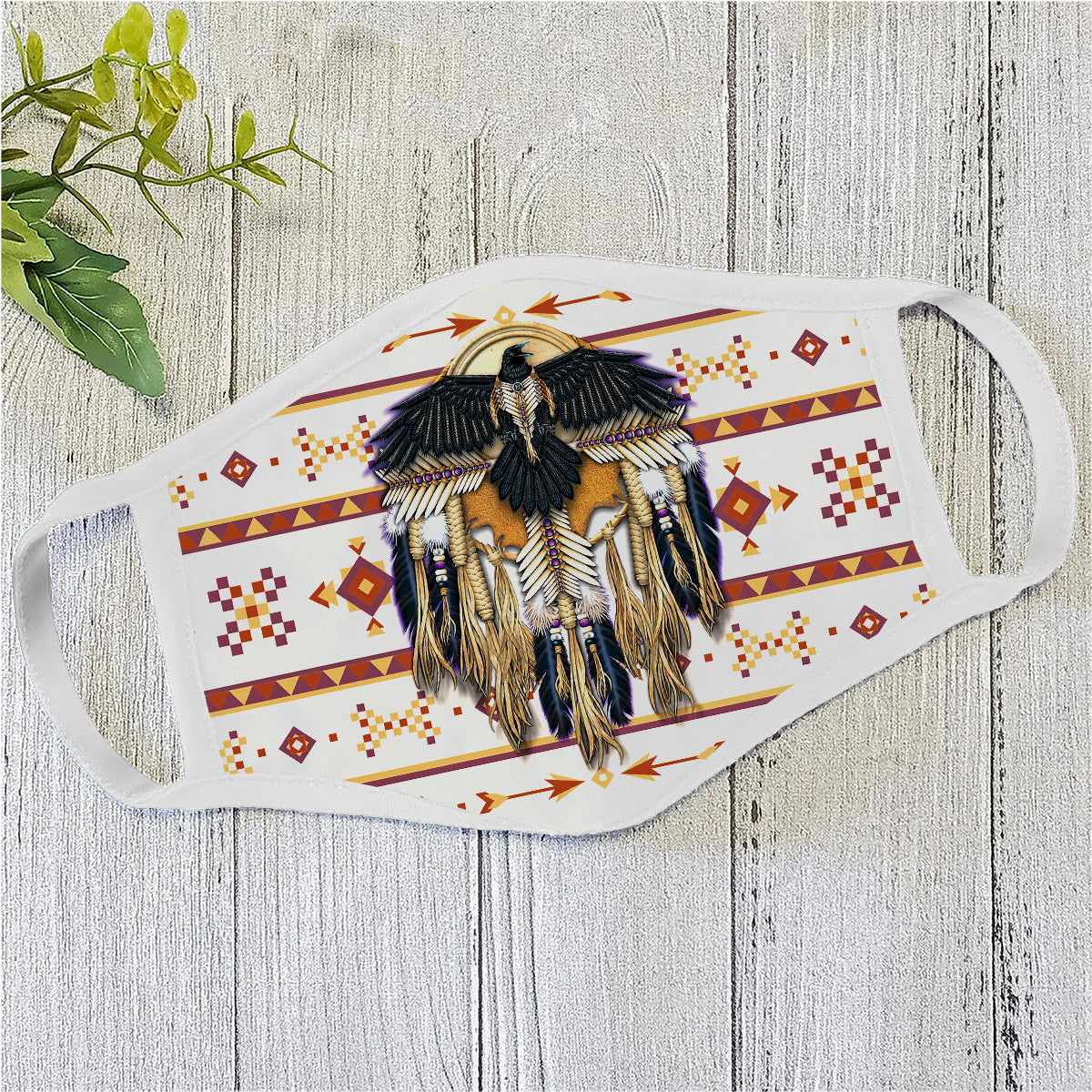 Native Pattern Face Mask TT