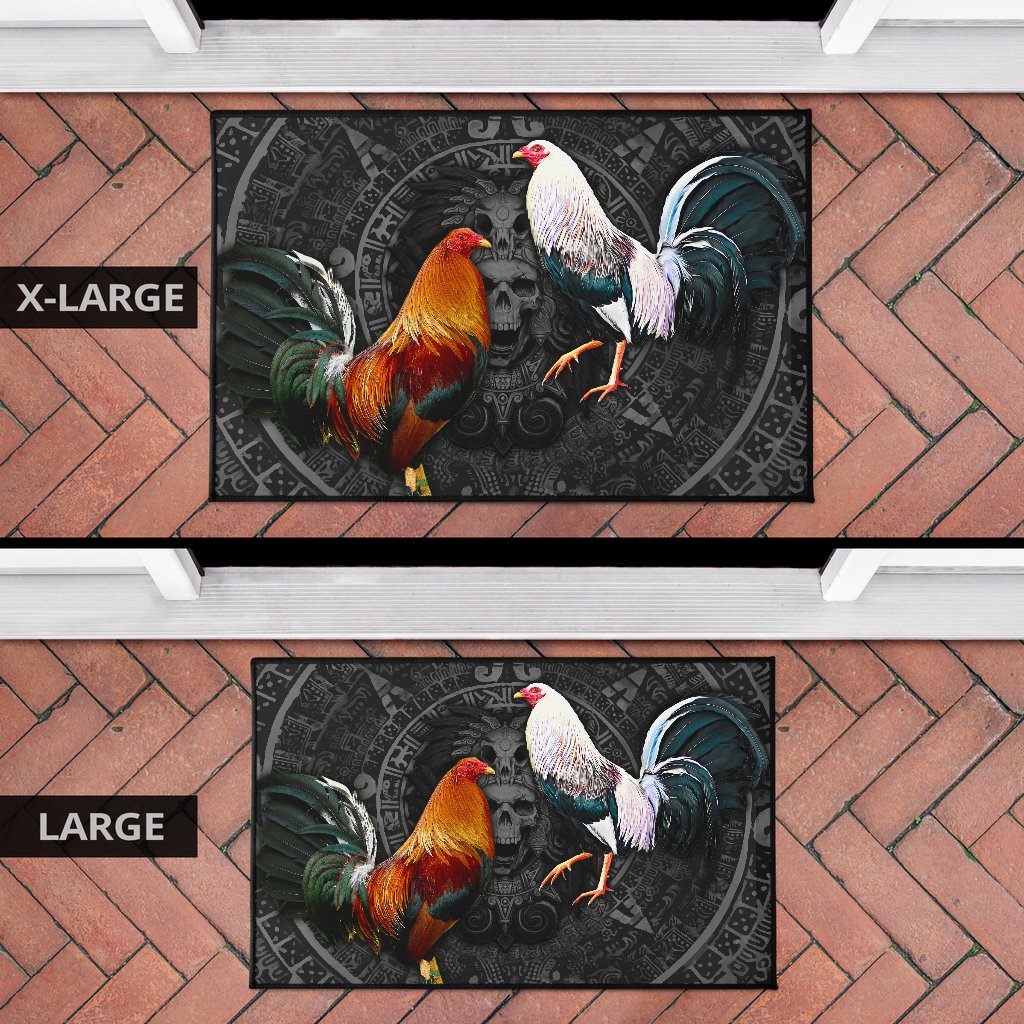 Mexican Aztec Rooster 3D Printed Door Mat NH12082103VH