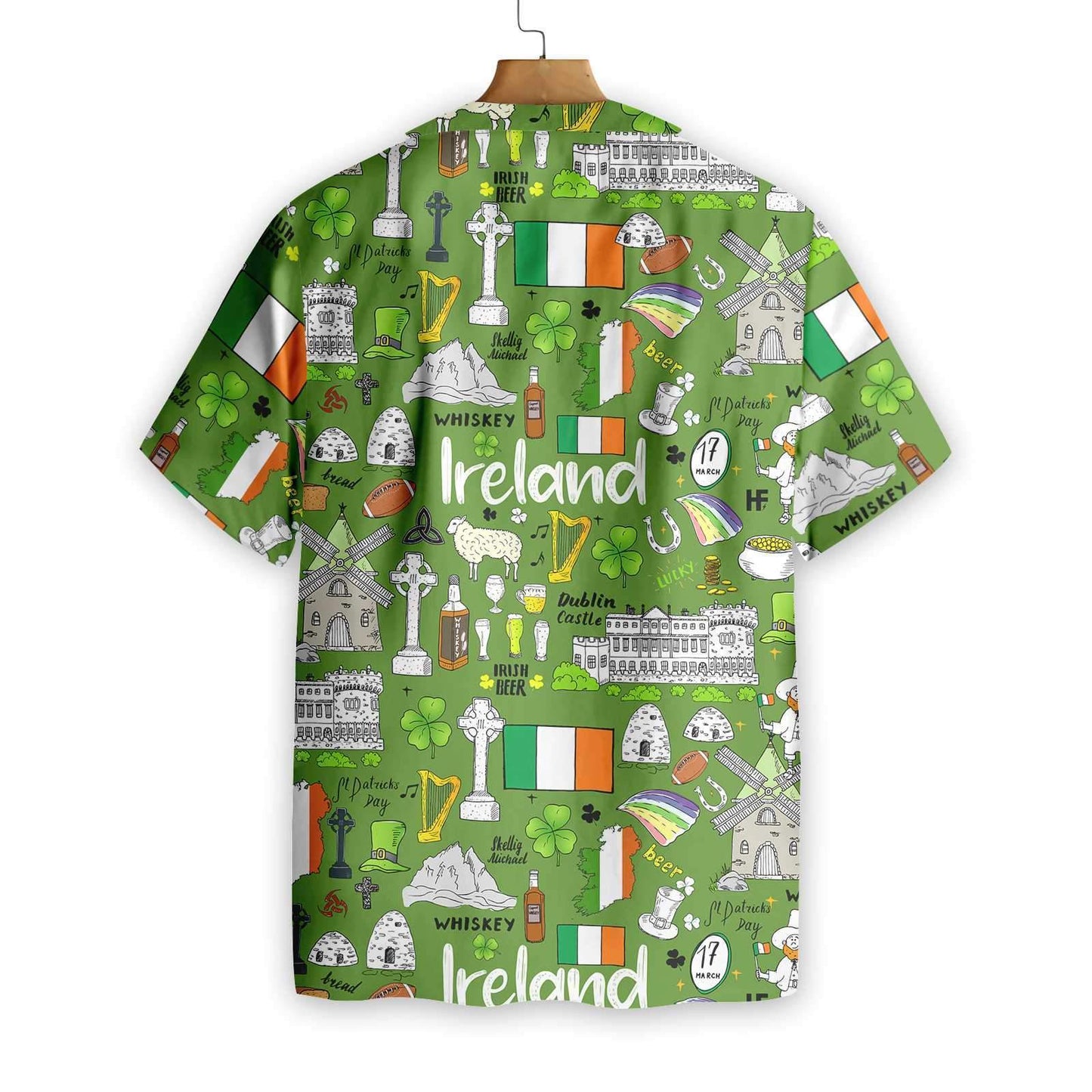 Irish Saint Patrick Day 3D All Over Printed Hawaii Shirt