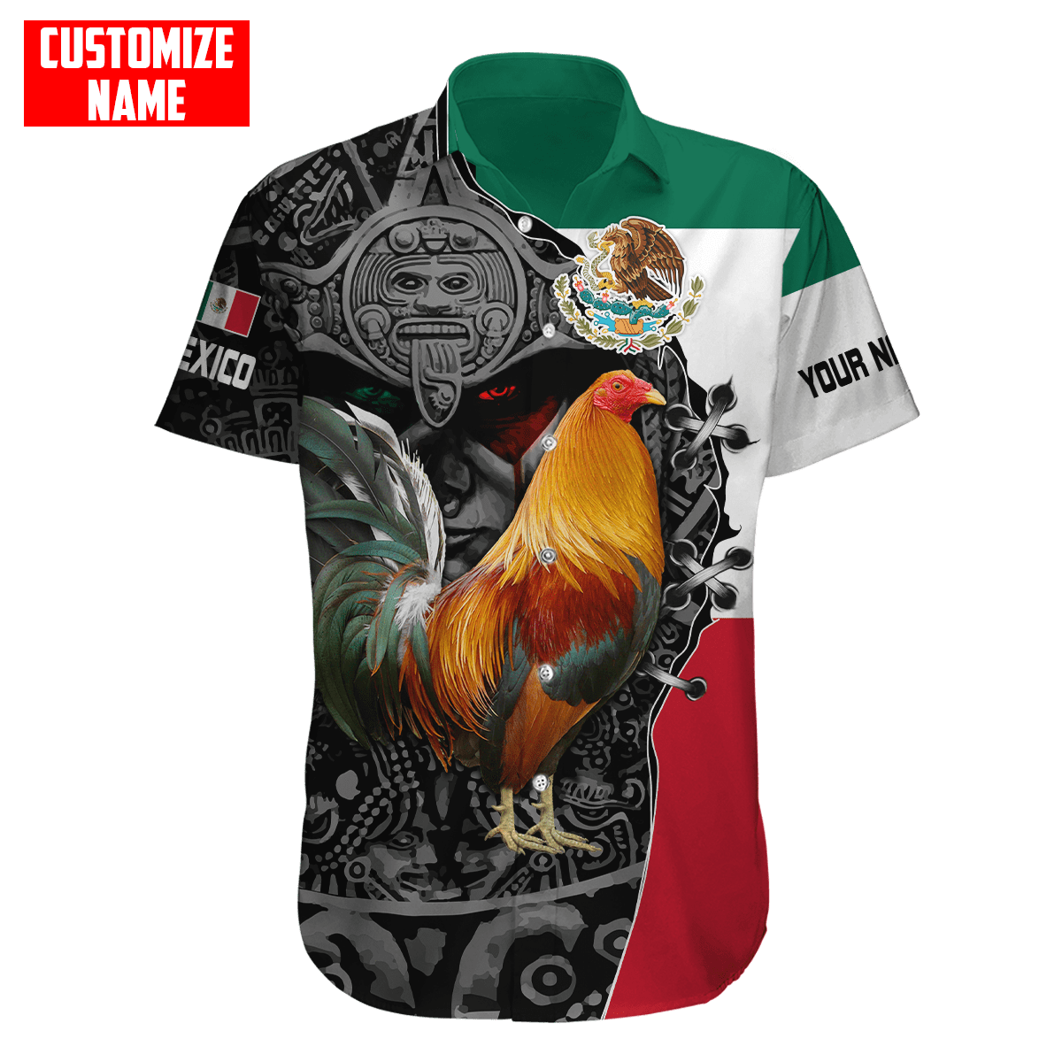 Personalized Rooster 3D Printed Unisex Shirt DA10072005VH
