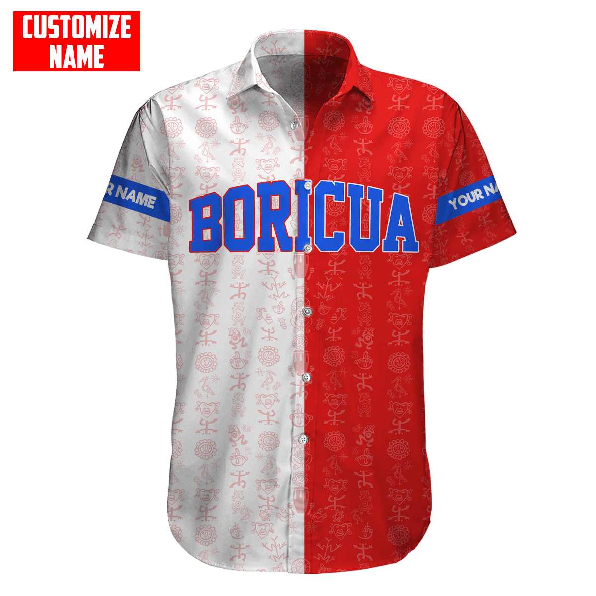 Customize Name Puerto RicoHawaii Shirt For Men And Women