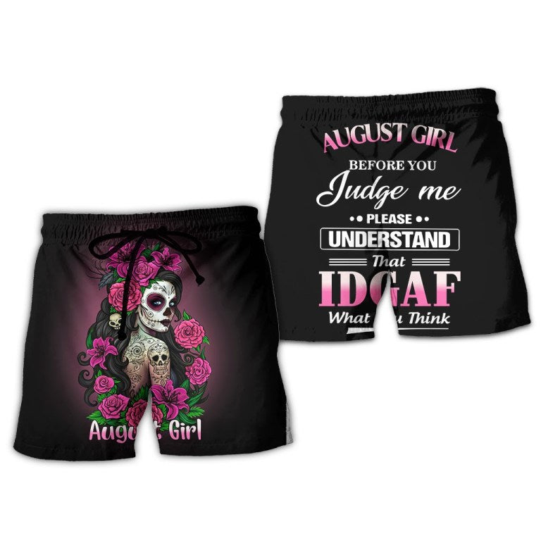 Customize Name Skull Girl Hoodie For Men And Women