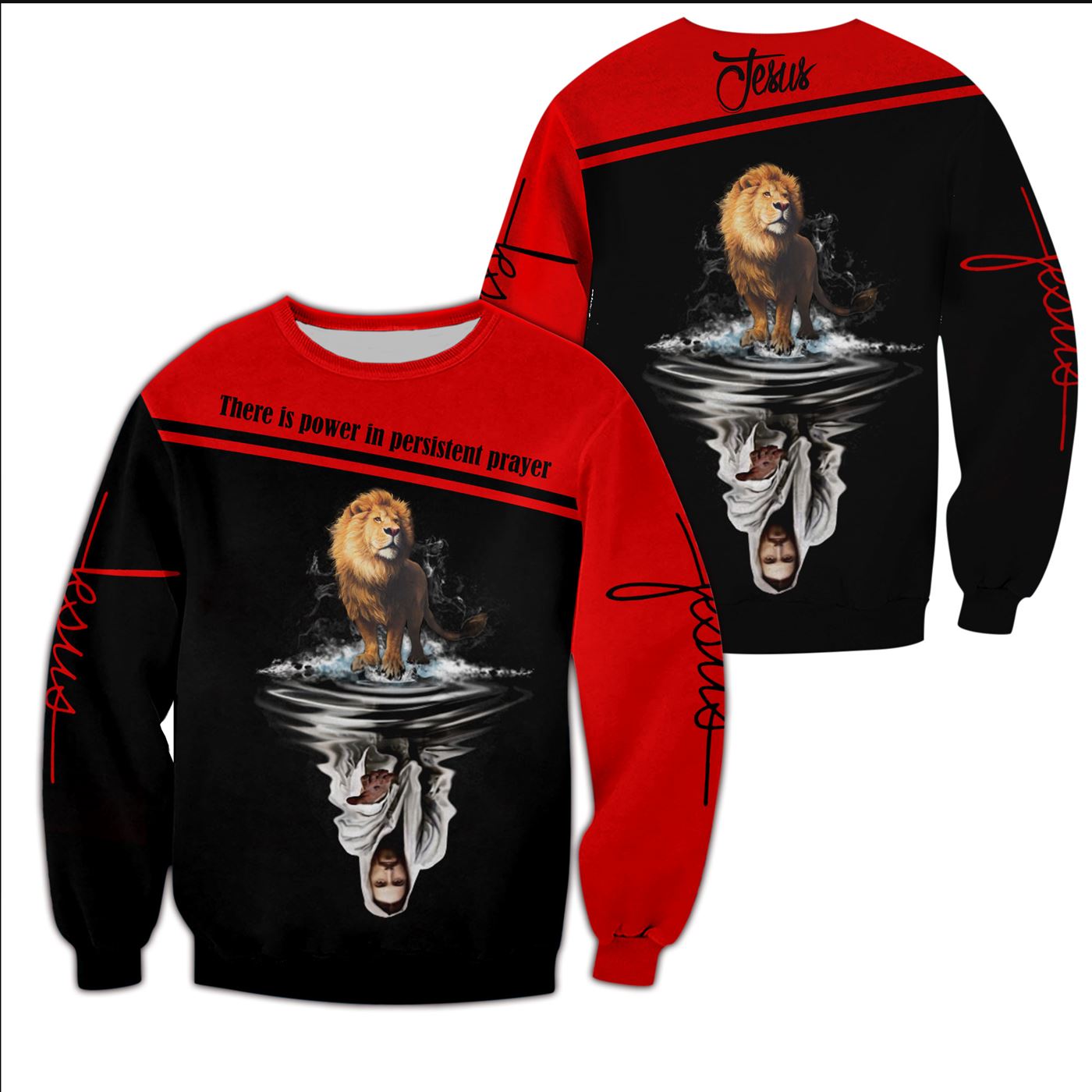Lion & God Jesus 3D All Over Printed Shirts For Men and Women PL240304 - Amaze Style™-Apparel