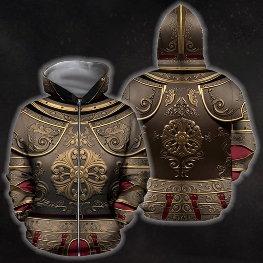 3D All Over Printed Breastplate 3Hoodie - Amaze Style™-Apparel