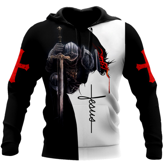 Knight of God - Christian - 3D All Over Printed Style for Men and Women