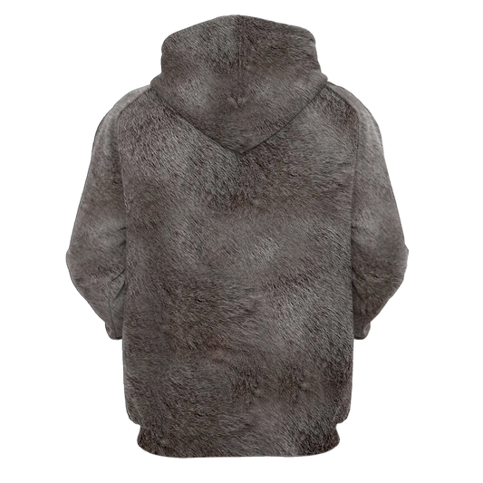 British Shorthair Cat face hair premium hoodie sweatshirt cover