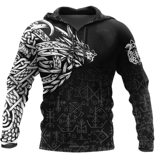 Celtic Dragon Tattoo Art 3D All Over Printed Shirts Hoodie AZ030104 - Amaze Style™-Apparel