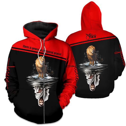 Lion & God Jesus 3D All Over Printed Shirts For Men and Women PL240304 - Amaze Style™-Apparel