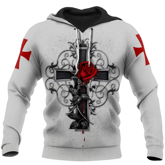 Knight God Jesus 3D All Over Printed Shirt Hoodie For Men And Women JJ240303 - Amaze Style™-Apparel