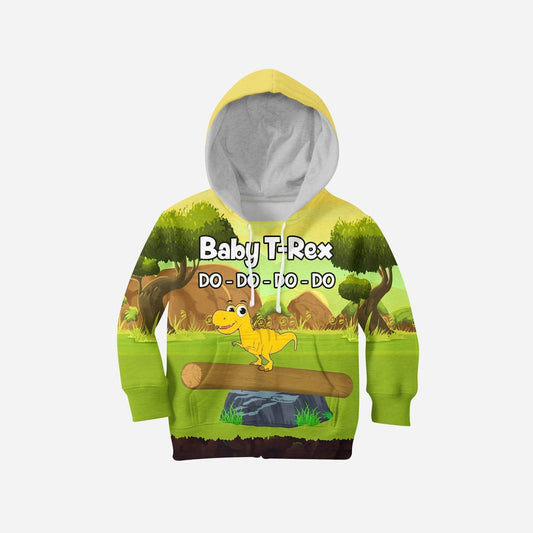 3D All Over Printed Baby T-Rex Shirts - Amaze Style™-Apparel