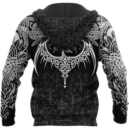 Celtic Dragon Tattoo Art 3D All Over Printed Shirts Hoodie AZ040101 - Amaze Style™-Apparel