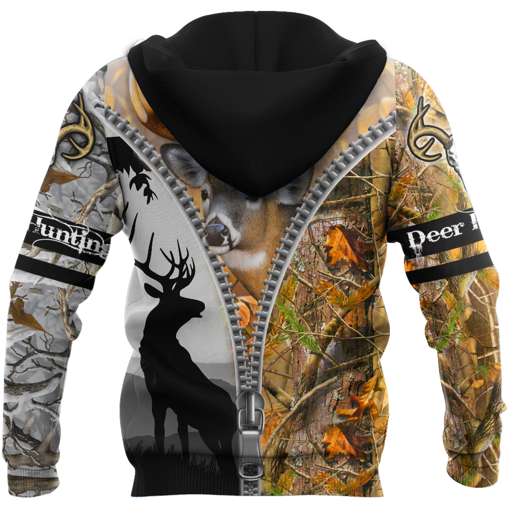 Deer Hunting 3D All Over Printed Shirts For Men HHT27082002-LAM
