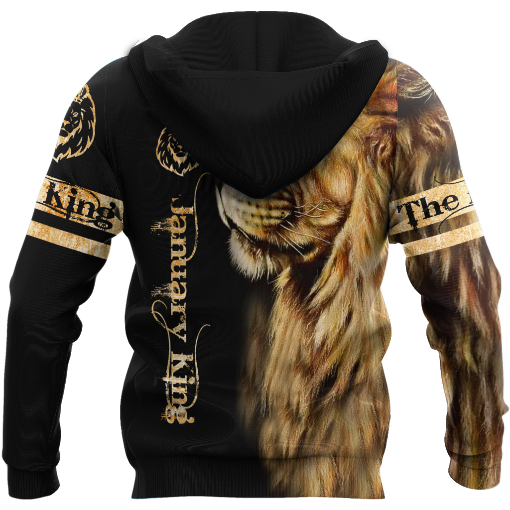 January King 3D All Over Printed Unisex Shirts