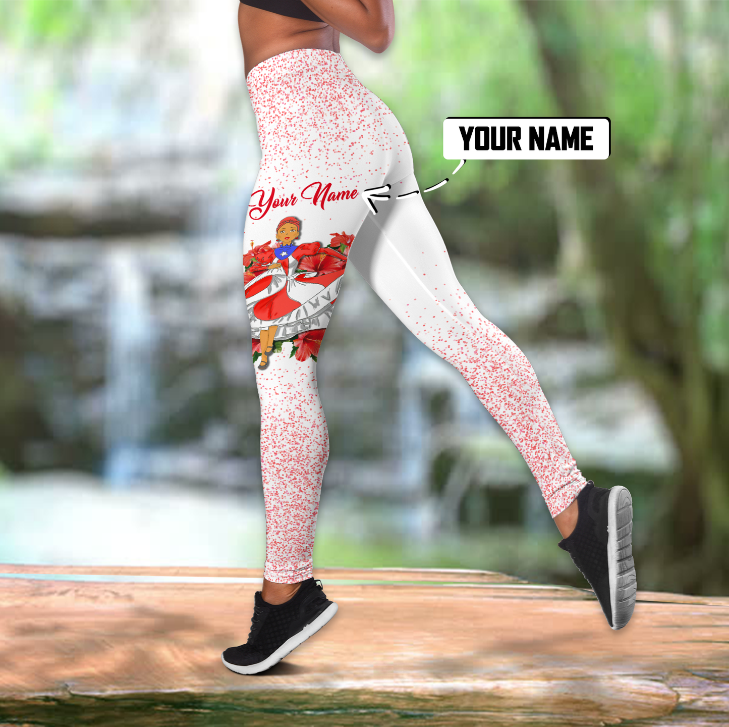 Customize Name Bomba Girls Puerto Rico Combo Outfit
