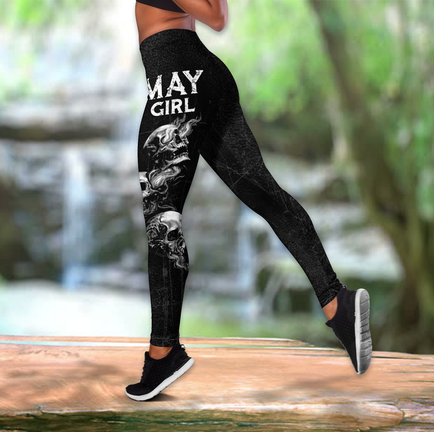 Skull Combo Hollow Tank Top And Legging Outfit TNA26042101.S3