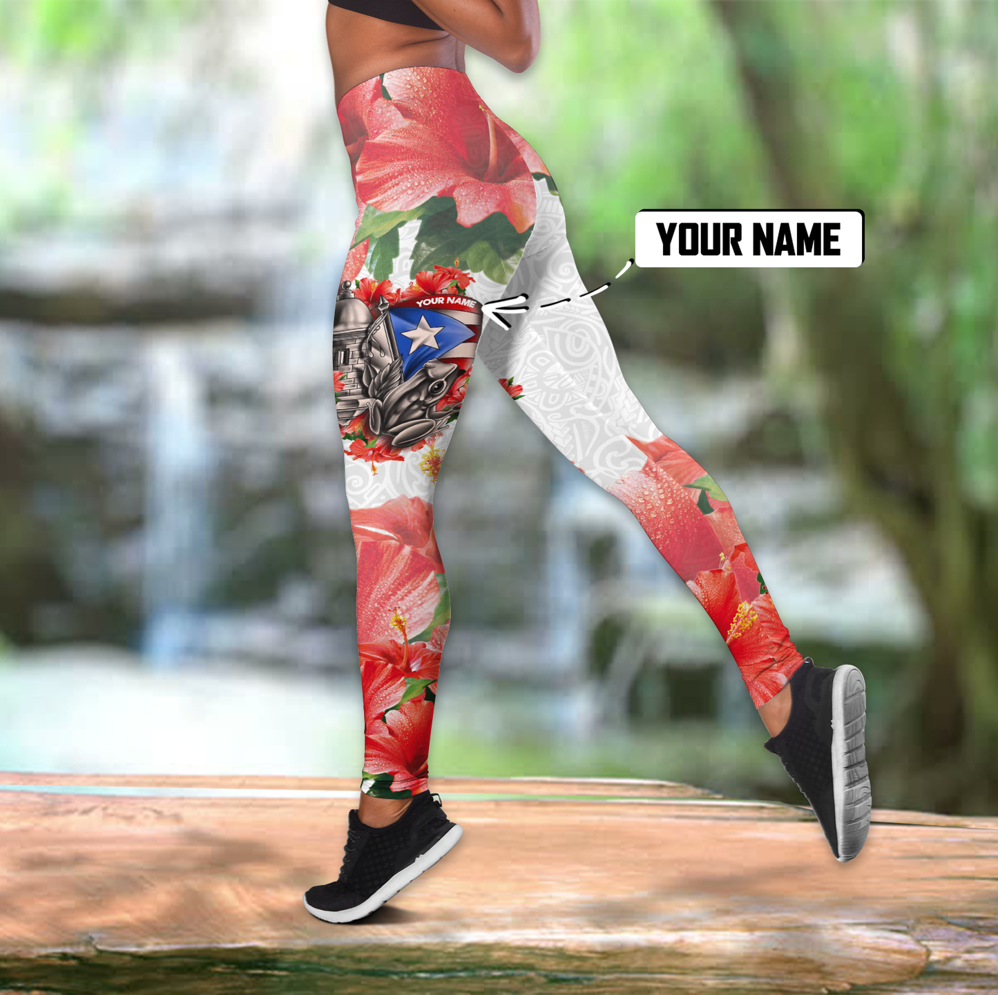 Customize Name Puerto Rico Combo Outfit