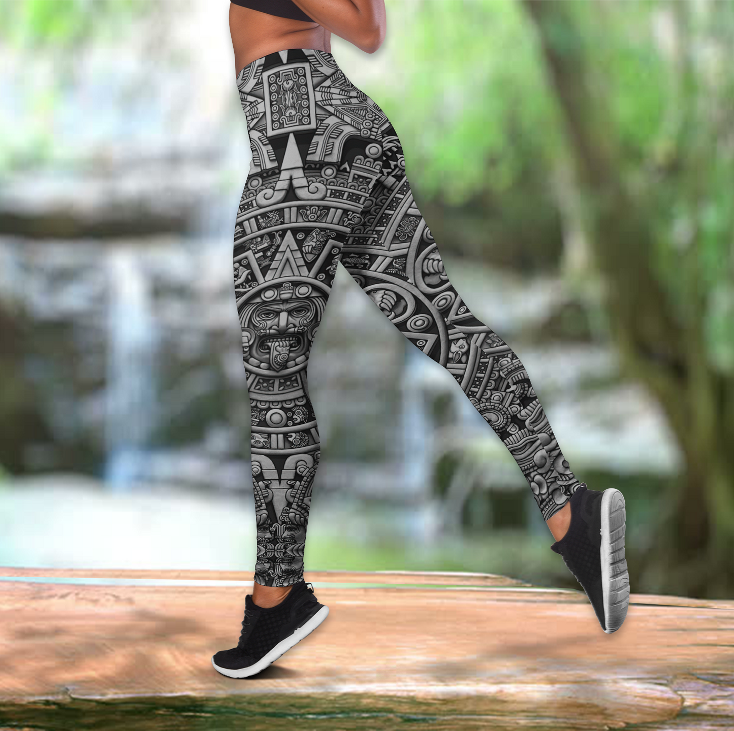Mexican Aztec Warrior Combo Tank Top + Legging VP19042104.S2