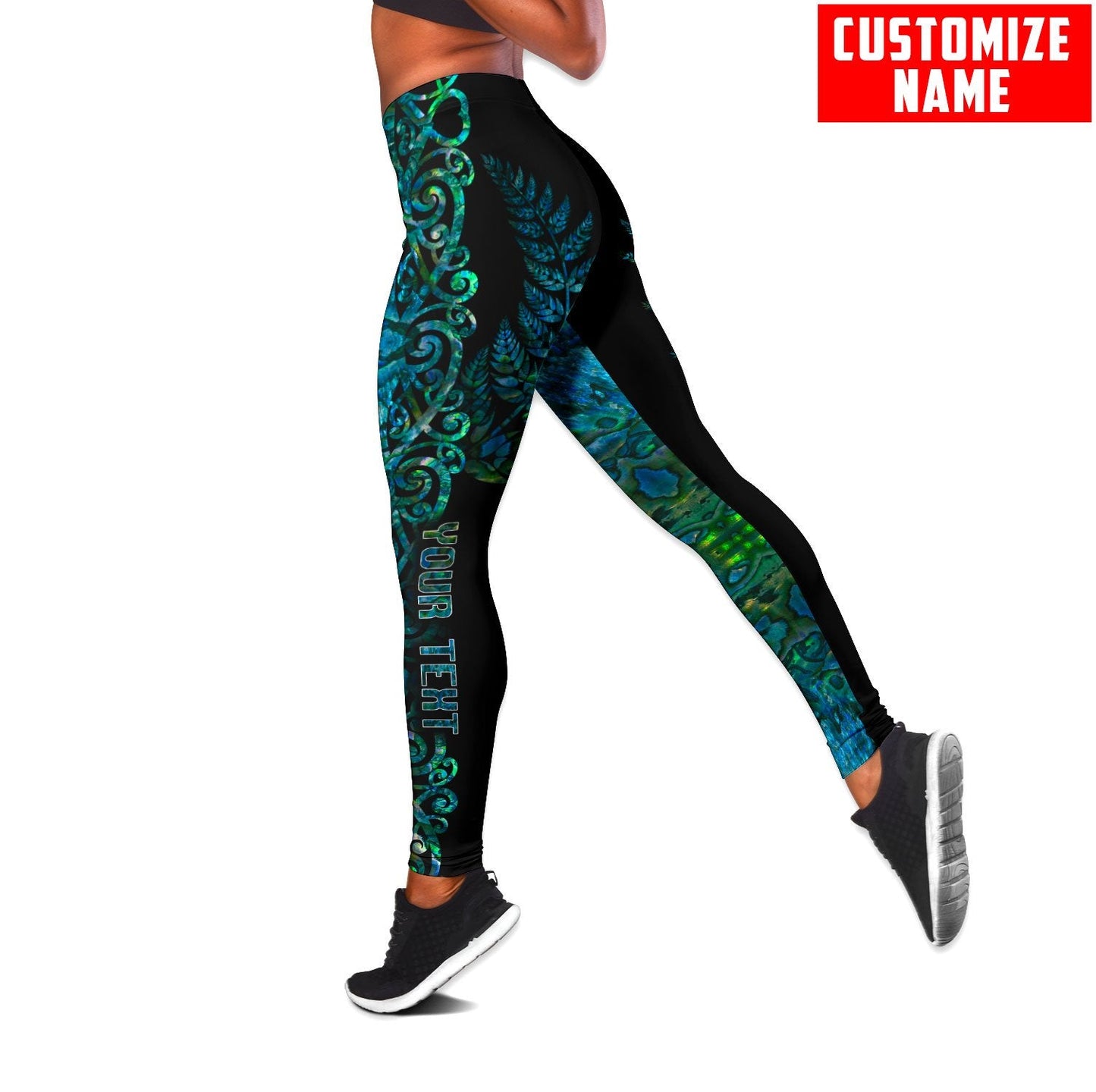 Persionalized Name New Zealand Combo Legging+ Tank Top NTN05072105