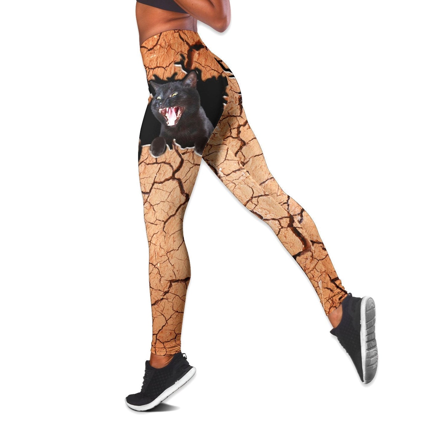 Premium Legging & Tank Top Funny Cat