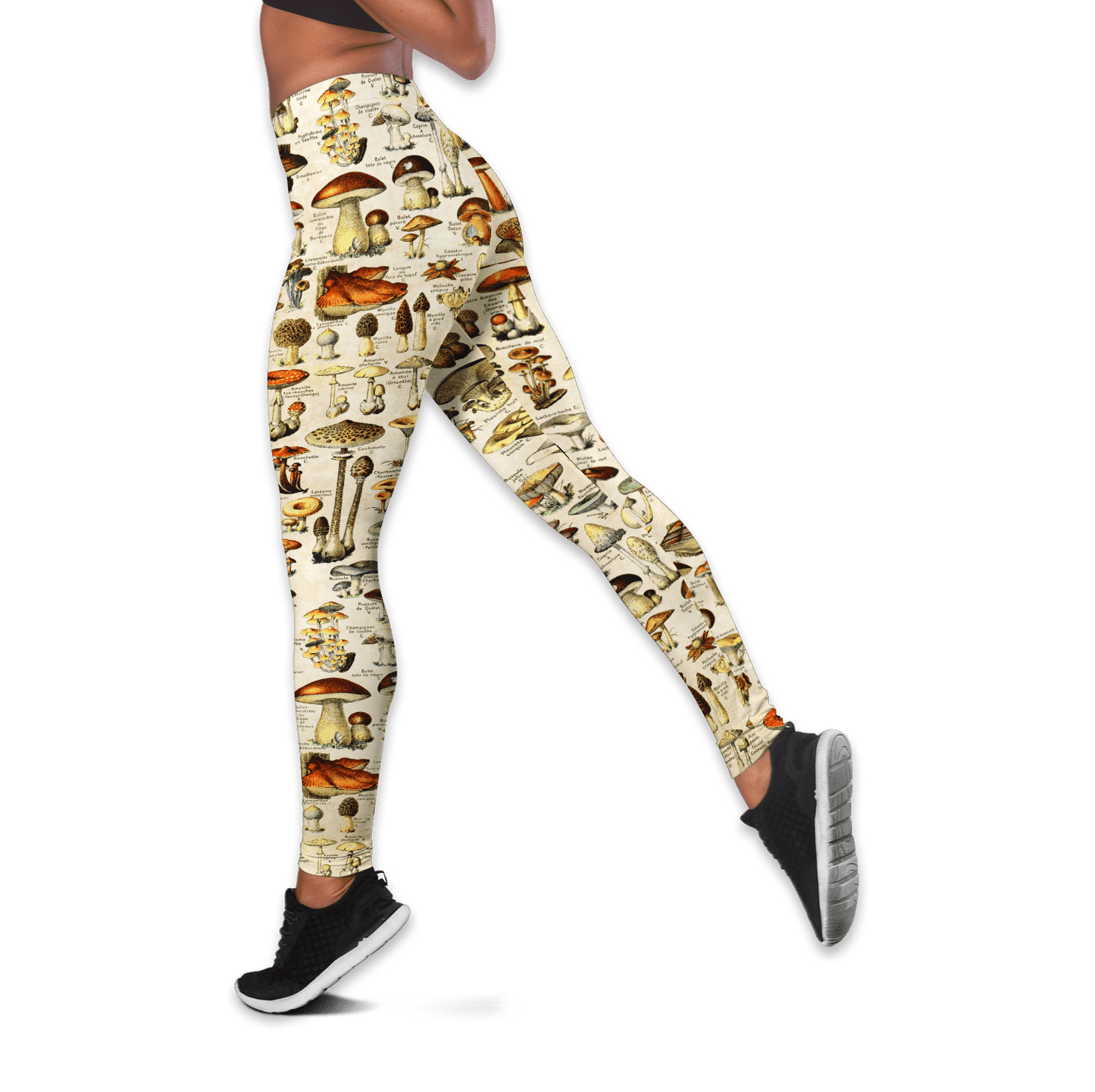 Mushroom Hippie Combo Outfit Legging Tank Top