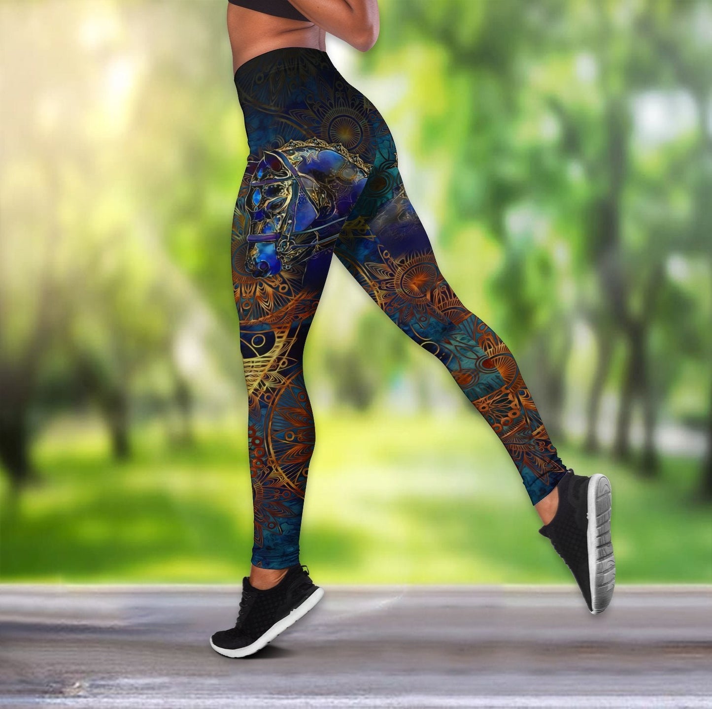 Horse Art Combo Legging + Tank Top Pi05012101