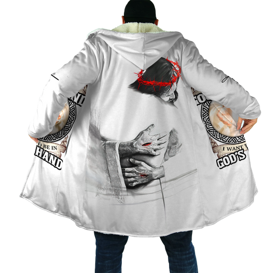 Premium Unisex Hoodie Easter Day Christian Jesus Hand Of God No59 ML