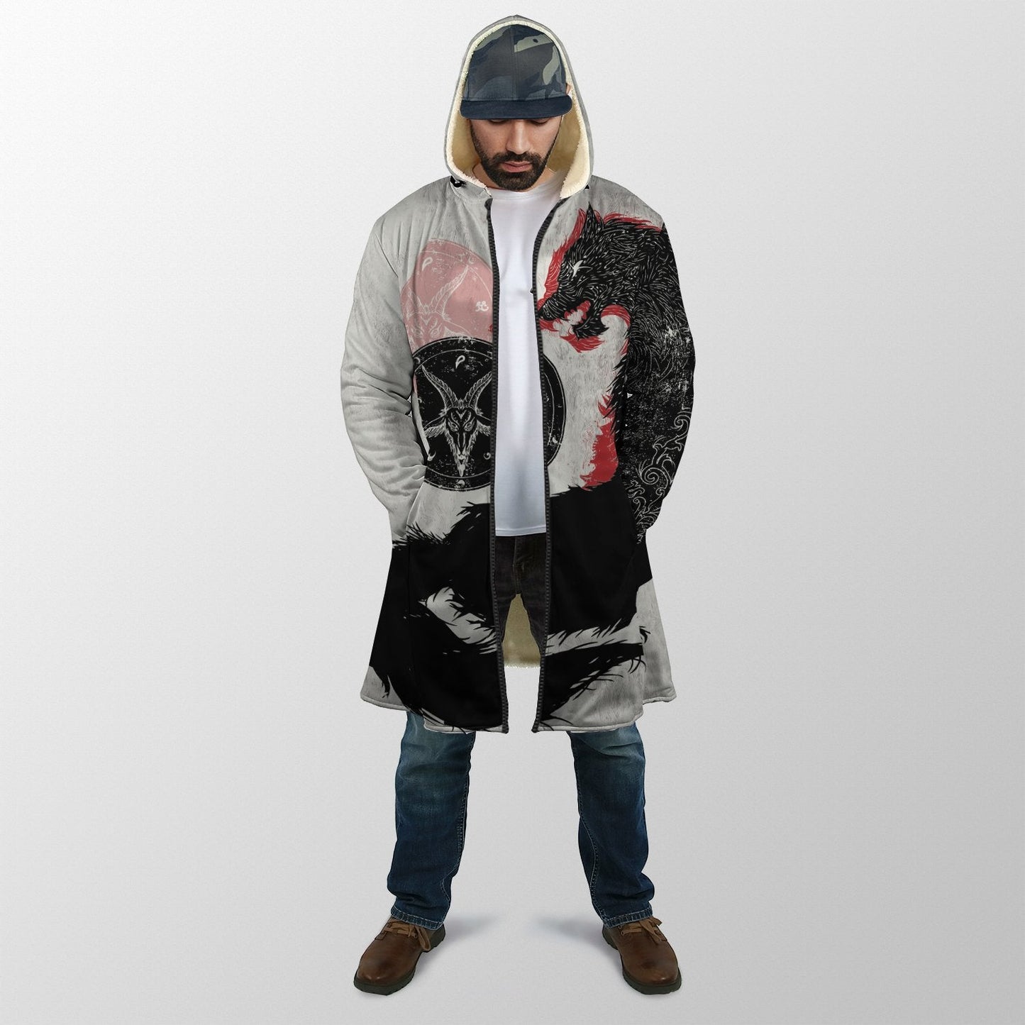 Satanic Wolf Cloak For Men And Women JJ05022102