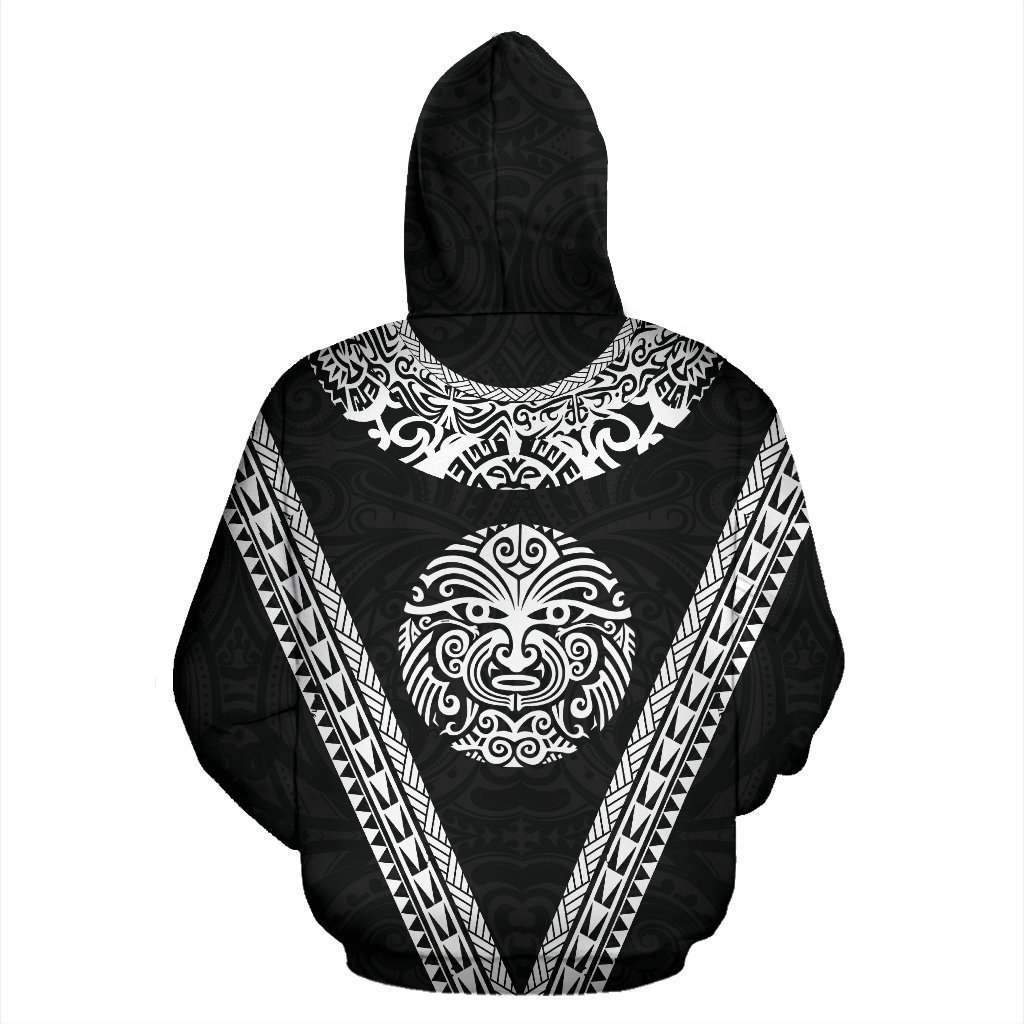 Los Maoris Haka with Moko Hoodie HC2501 - Amaze Style™-Apparel