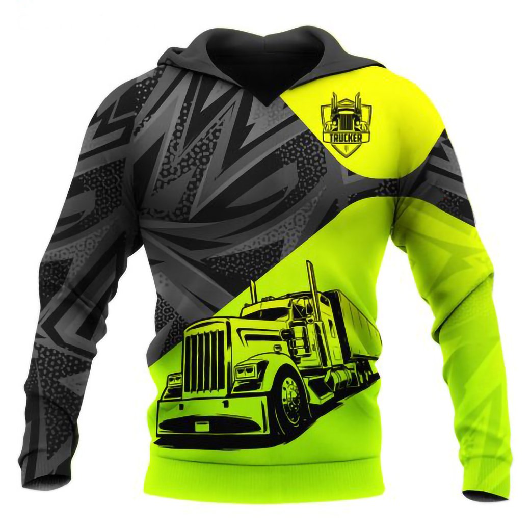Premium Personalized Trucker Combo Hoodie And Sweatpants MEI