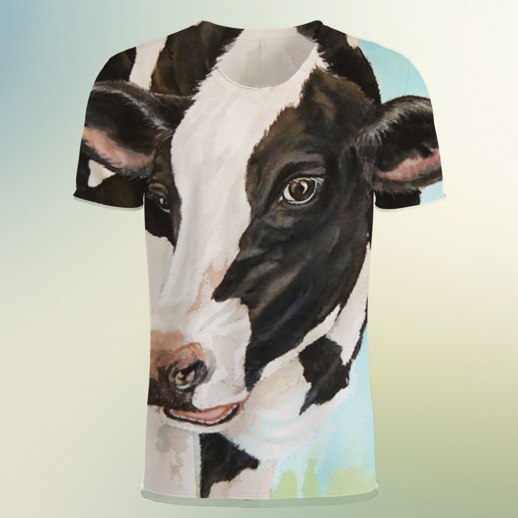 3D All Over Print Cow Painting Hoodie-Apparel-6teenth World-T-Shirt-S-Vibe Cosy™