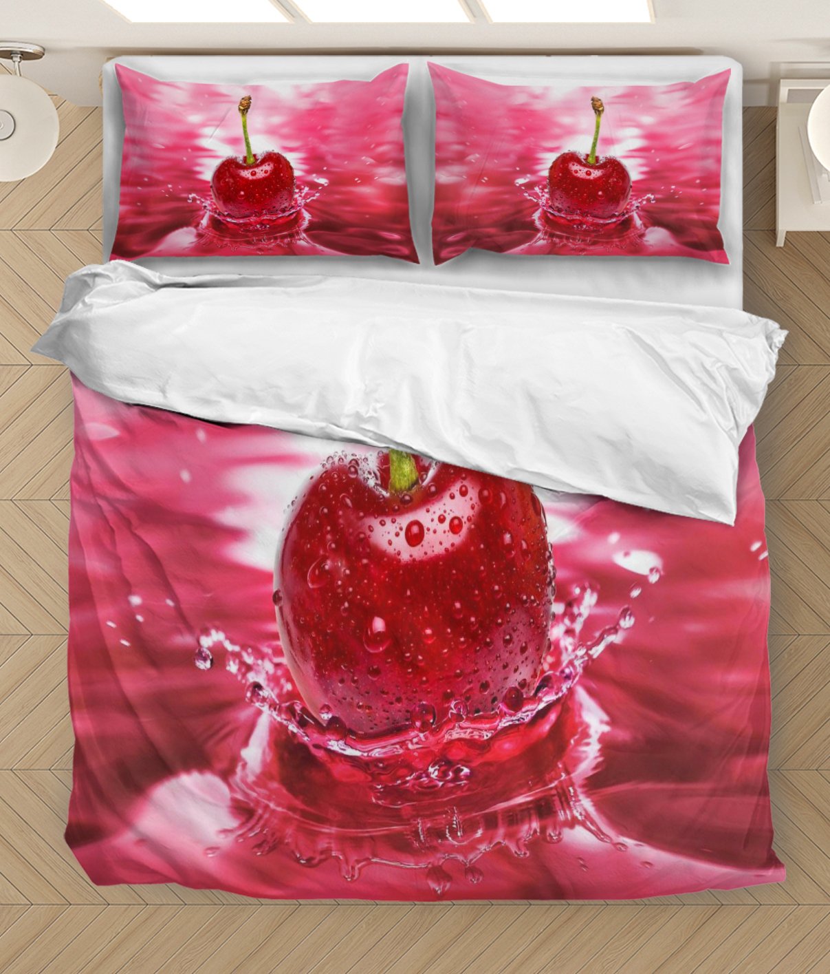 Cherry Bedding Set HAC180604-NM-Bedding Set-NM-Twin-Vibe Cosy™