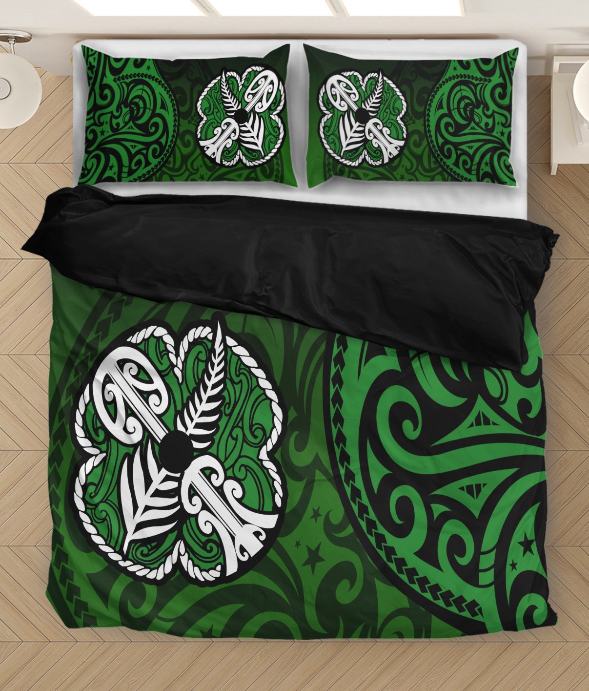 Green New Zealand Aotearoa Bedding Set by SUN HAC230601S