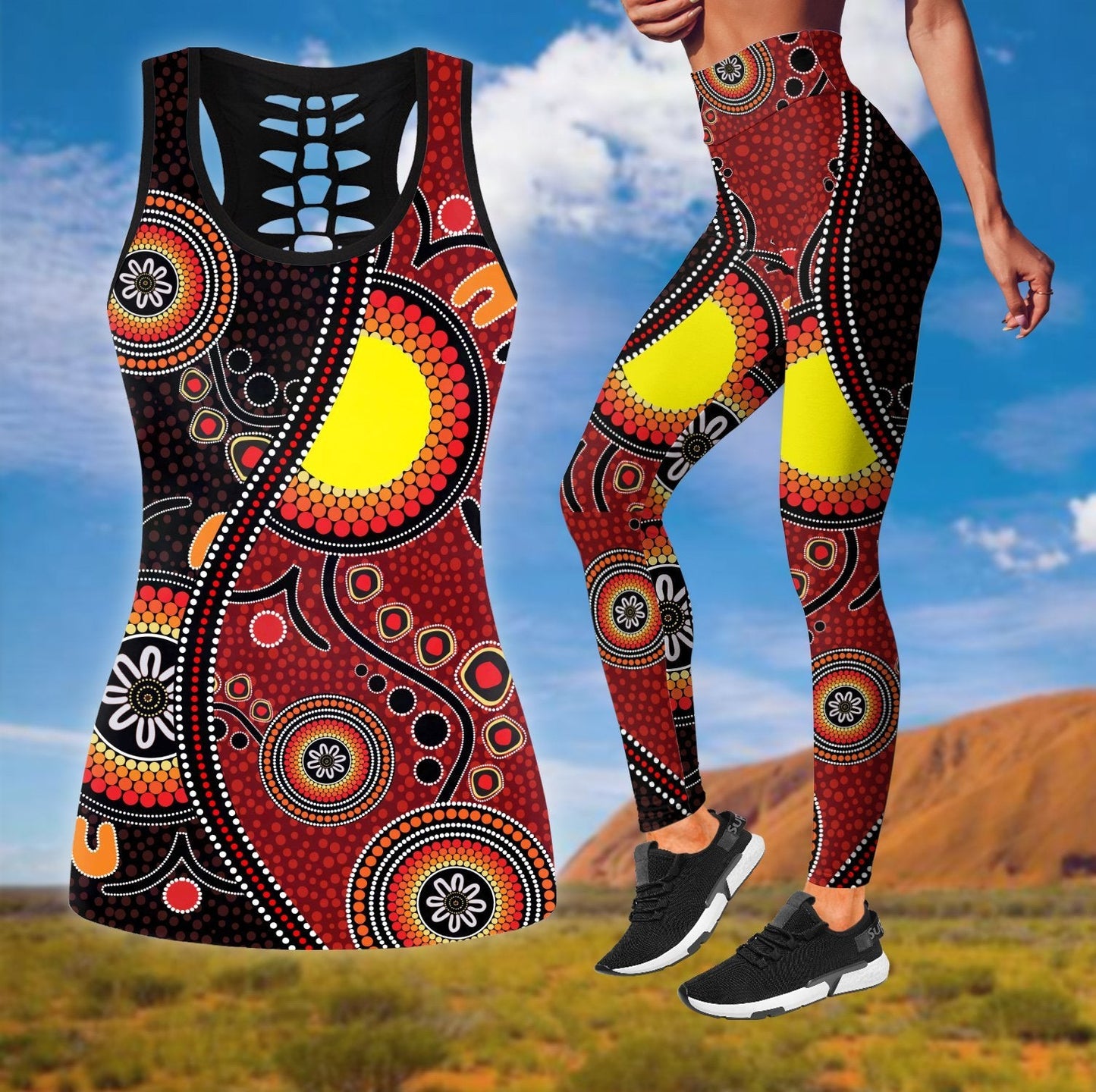 Legging + hollow tank combo HP20161607S
