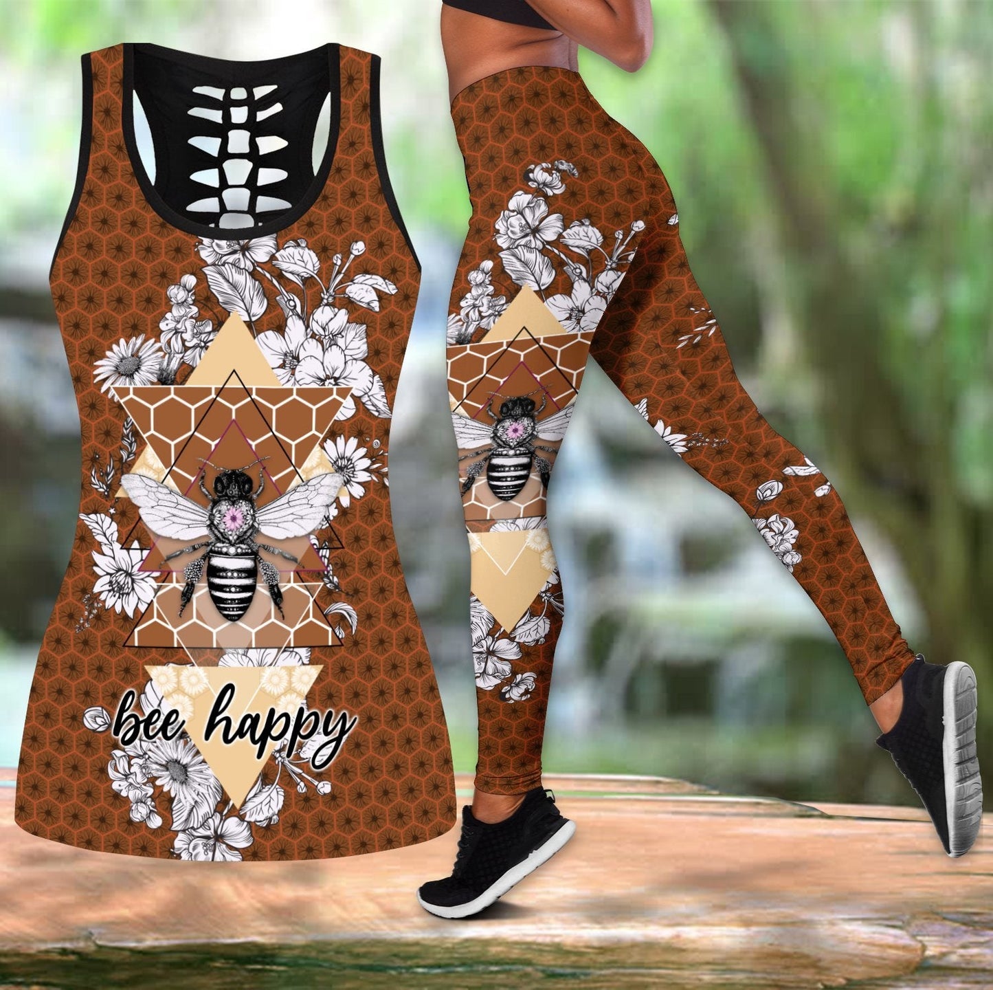 Love Bee Combo Tank + Legging Pi06062001
