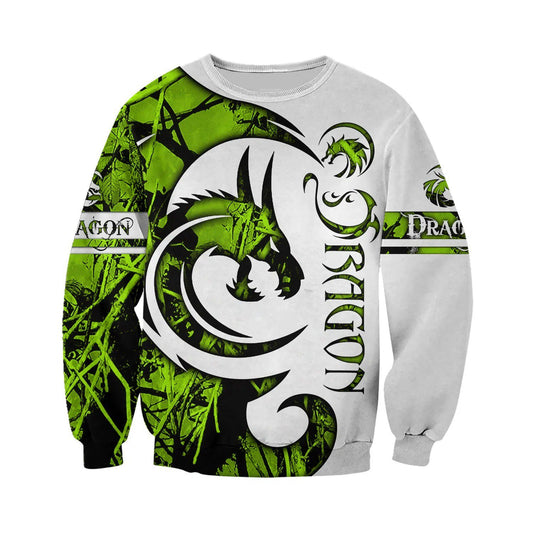 3D Tattoo and Dungeon Dragon Hoodie T Shirt For Men and Women NM050947-Apparel-NM-Sweatshirts-S-Vibe Cosy™