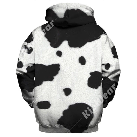 Lovely Dairy Cows Hoodie T-Shirt Sweatshirt for Men and Women NM121116-Apparel-NM-Hoodie-S-Vibe Cosy™