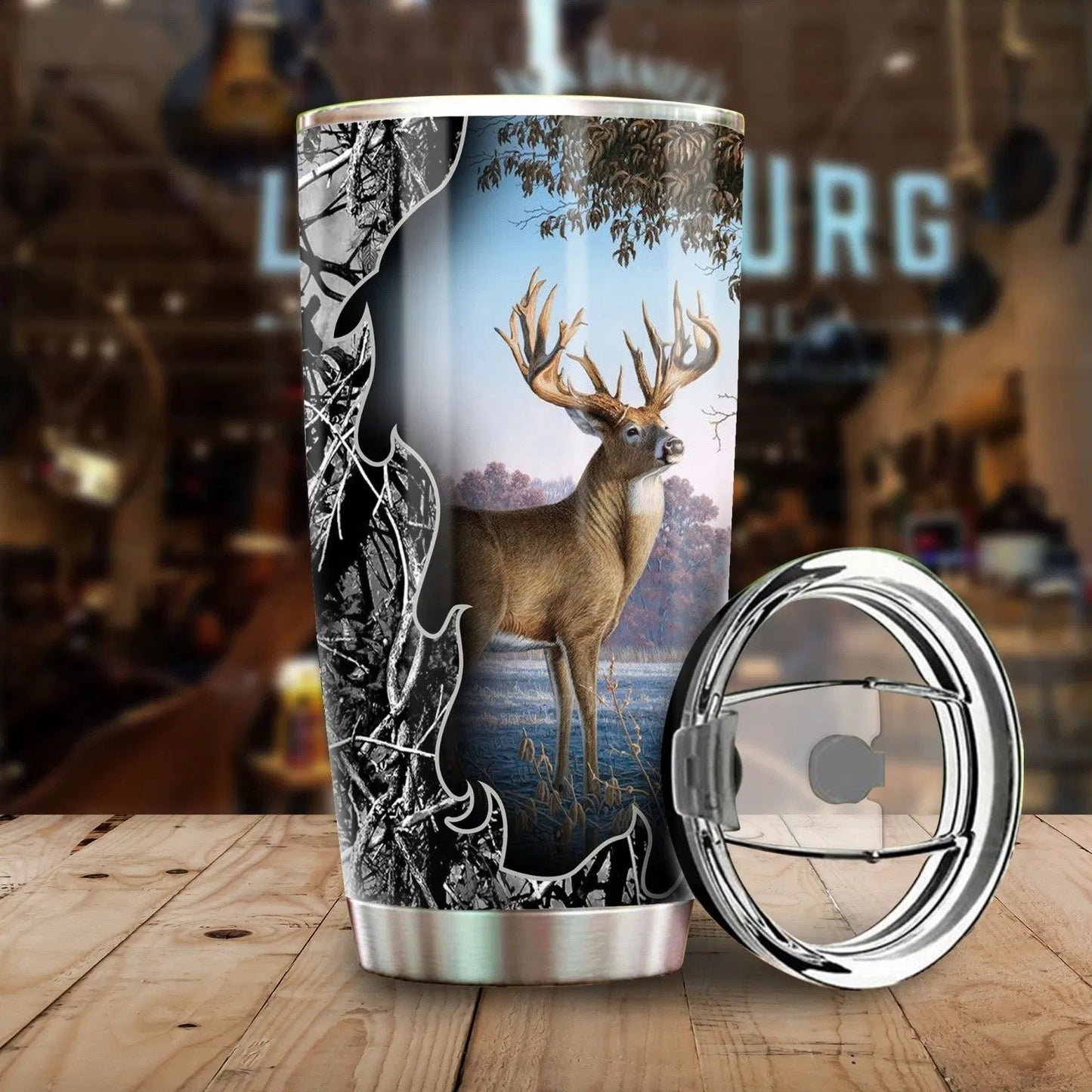 Camo Deer Hunting Tumbler 20 Oz NMT020311-NM-Vibe Cosyβ’