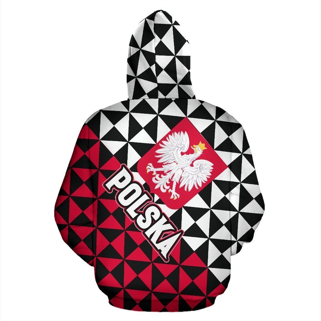 Polska-Poland Hoodie Coat Of Arms NVD1240 ! - Amaze Style™-Apparel