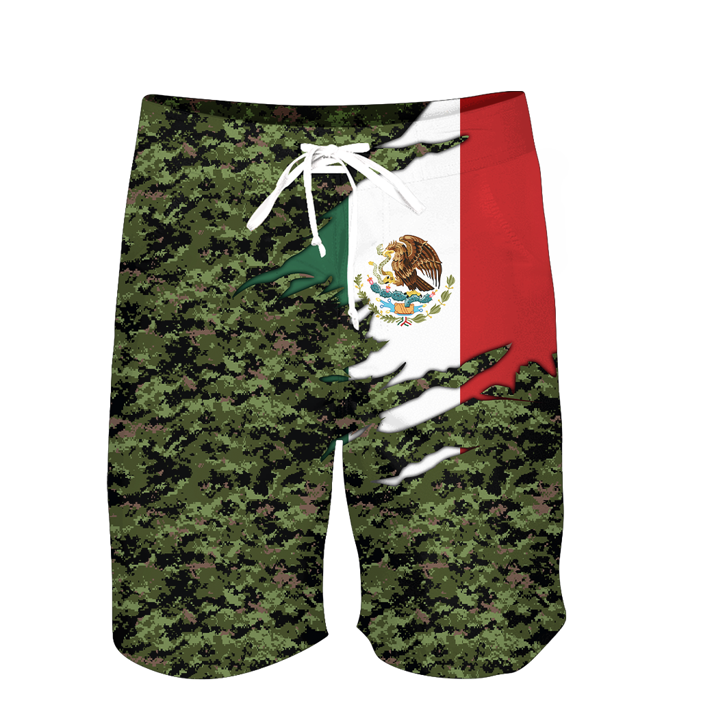 Mexico Combo T-shirt and Short 3D All Over Printed