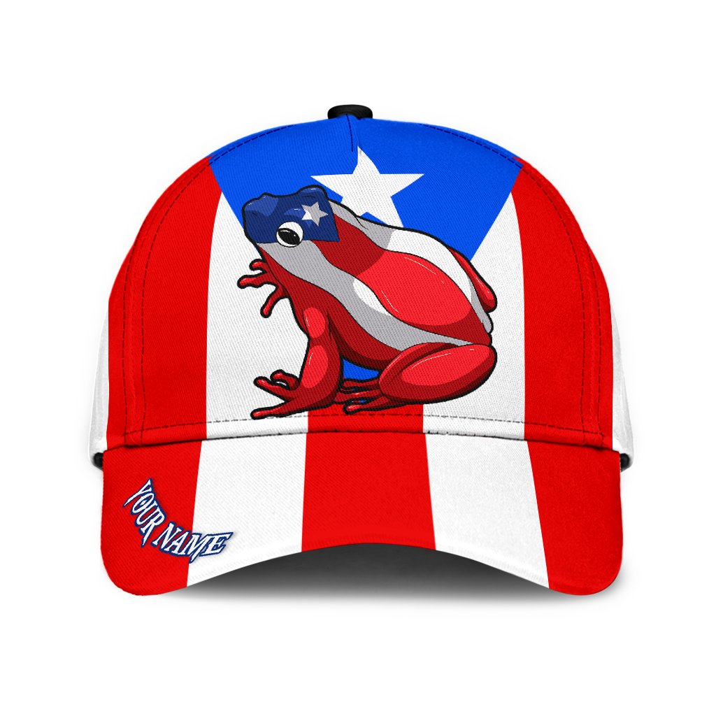 Customize Name Puerto Rico Classic Cap