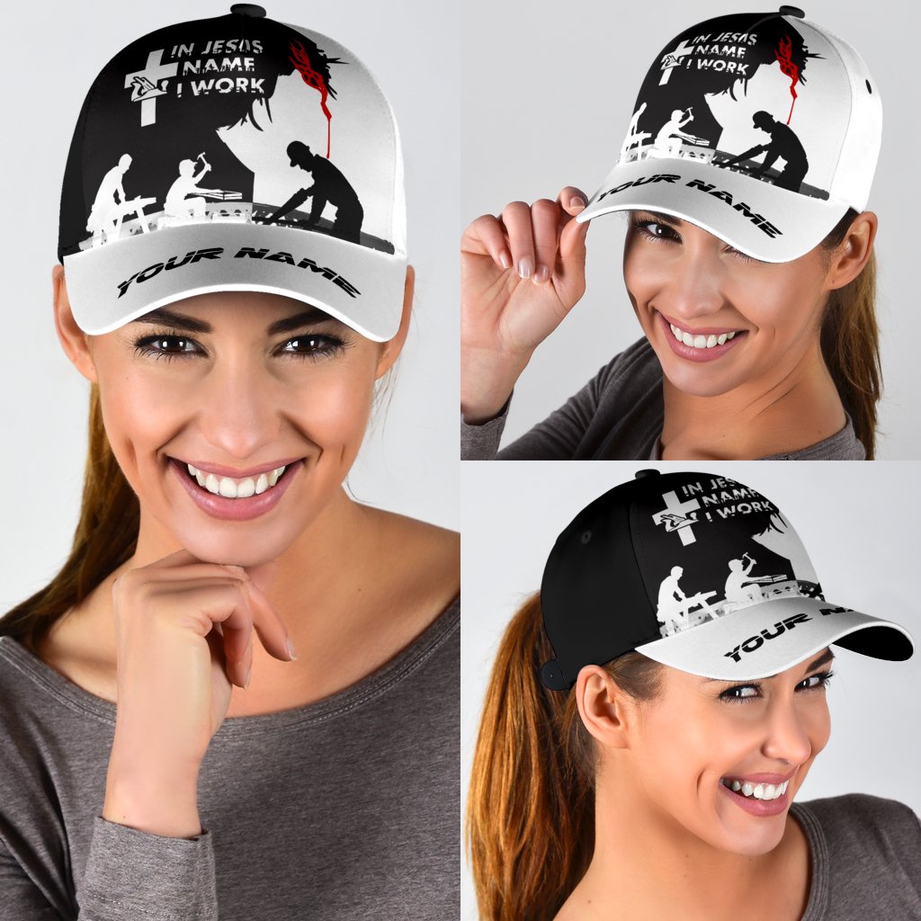 Personalized Name Carpenter Classic Cap Jesus Ver 2