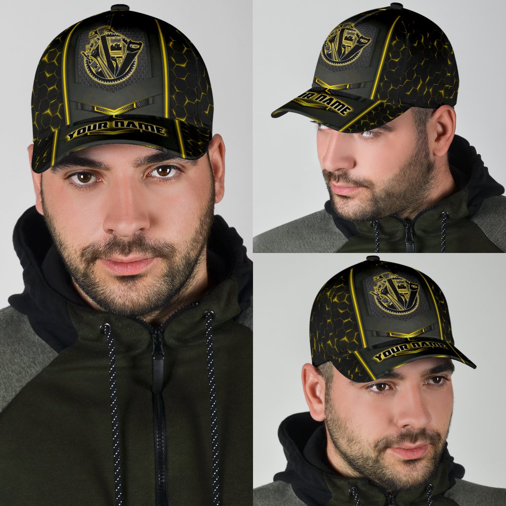 Personalized Name Carpenter Classic Cap Neon Colors