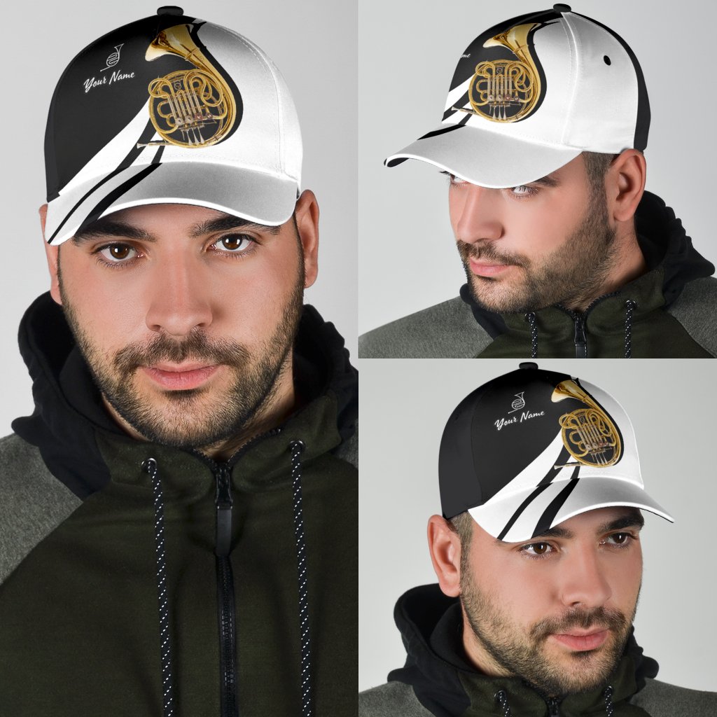 Personalized Horn Music 3D Printed Cap HHT08072107