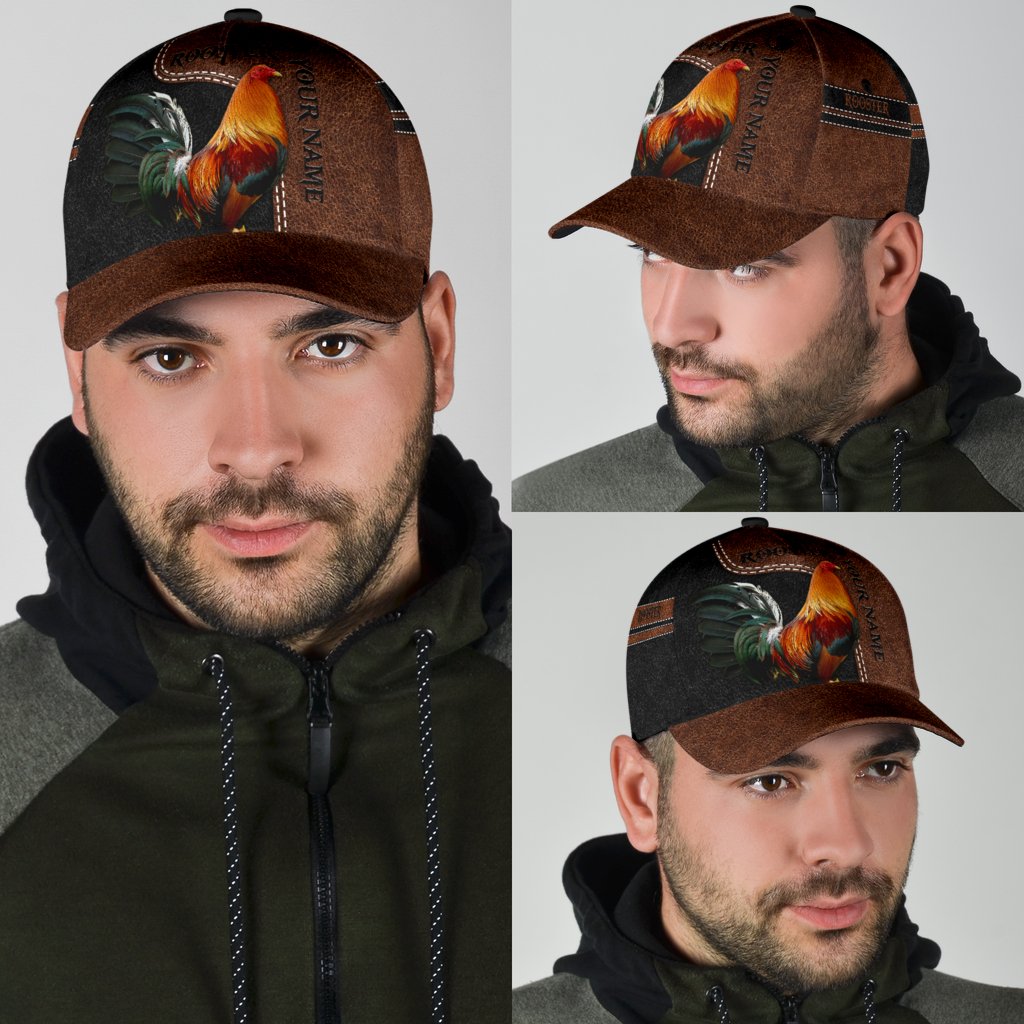 Personalized Rooster Cap