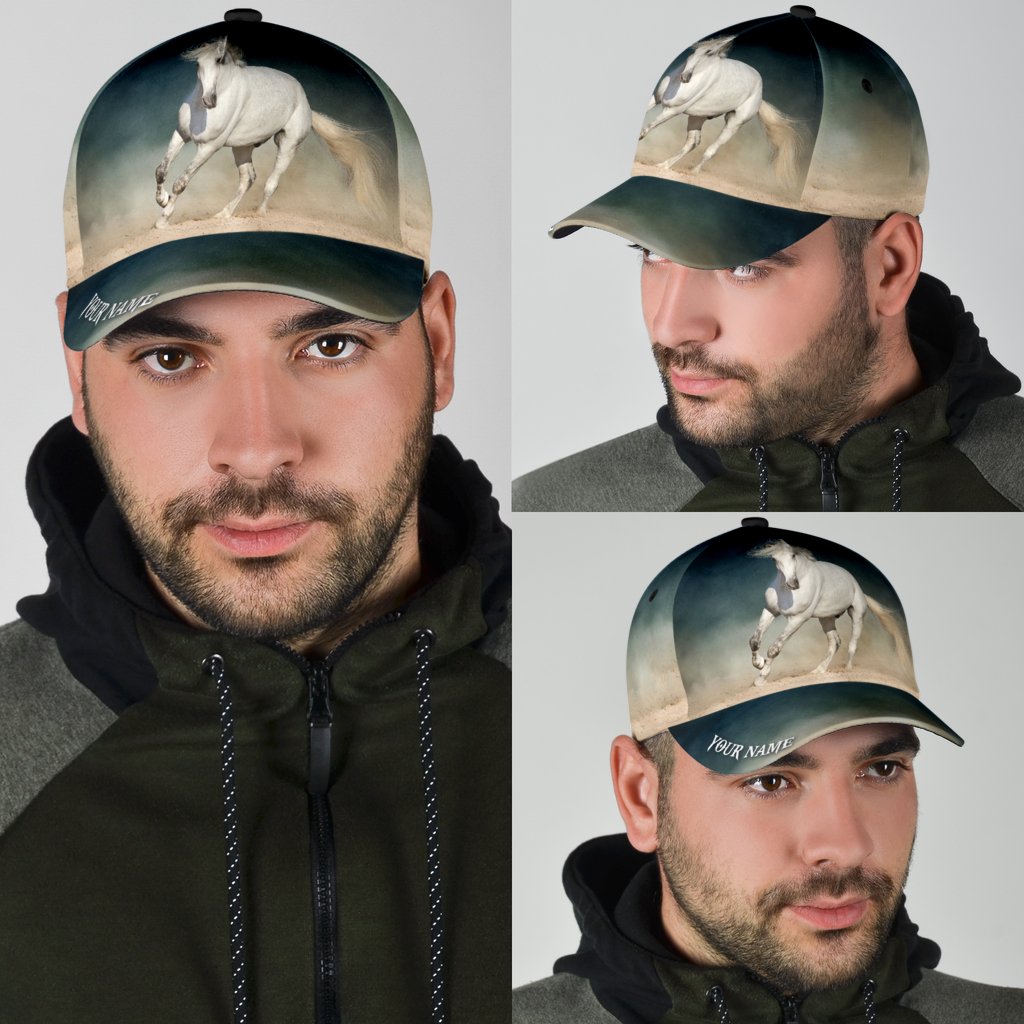 Personalized Name Horse Classic Cap